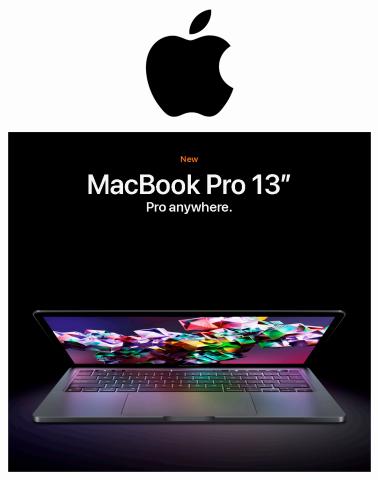 Tilbud fra Elektronik og hvidevarer i Holstebro | MacBook Pro 13' hos Apple | 24.6.2022 - 17.10.2022