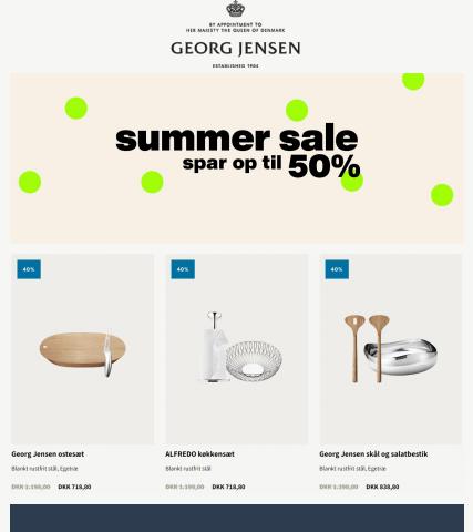 Tilbud fra Mode i Holstebro | Summer Sale -50% hos Georg Jensen | 29.6.2022 - 6.7.2022