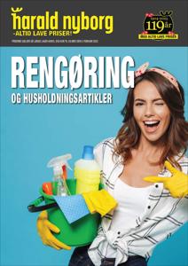 Harald Nyborg katalog i Skjern | Rengøring | 2.2.2023 - 8.2.2023