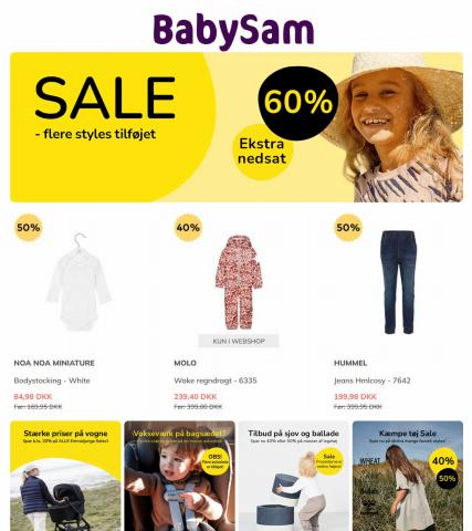 Tilbud fra Legetøj og baby | Baby & børnetøj Sale hos Babysam | 30.6.2022 - 7.7.2022