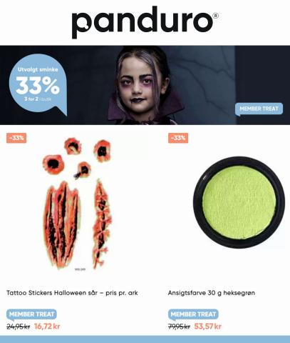Panduro Hobby katalog | 33%* rabat på udvalgte makeupprodukter Kun Panduro-medlemmer | 29.9.2022 - 9.11.2022