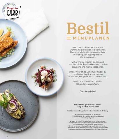Dagrofa Food Service katalog i København | Bestil marts | 2.3.2023 - 31.3.2023