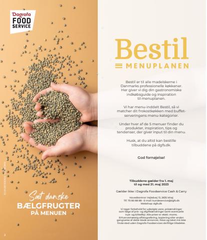 Dagrofa Food Service katalog | Bestil maj | 2.5.2023 - 31.5.2023
