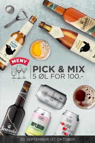 MENY katalog i Ebeltoft | Pick N Mix Oktober | 30.9.2022 - 27.10.2022