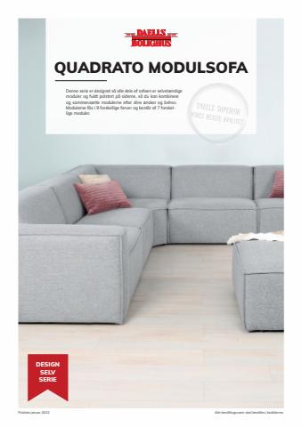 Daells Bolighus katalog i Hørsholm | Quadrato modulsofa | 1.5.2022 - 31.5.2022
