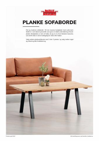 Daells Bolighus katalog i Hørsholm | Planke Sofaborde | 5.5.2022 - 5.6.2022