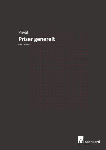 Tilbud fra Banker i Viborg | Privat Priser Generelt hos Spar Nord Bank | 2.5.2022 - 31.5.2022