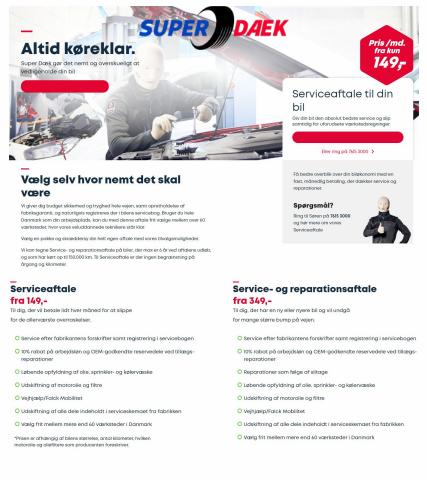 Superdaek katalog | Serviceaftale til din bil | 17.3.2022 - 17.4.2022