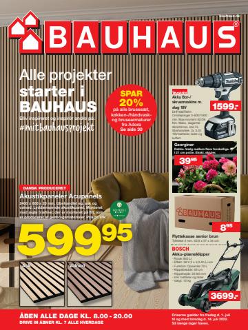 Bauhaus katalog i Haslev | Bauhaus Tilbudsavis | 1.7.2022 - 14.7.2022