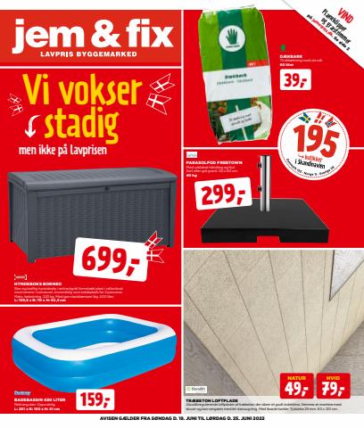 jem & fix katalog i Vejle | jem & fix Tilbudsavis | 19.6.2022 - 25.6.2022