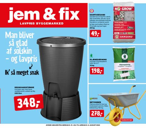 jem & fix katalog i Esbjerg | jem & fix Tilbudsavis | 31.7.2022 - 6.8.2022