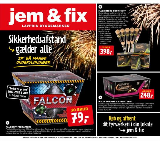 jem & fix katalog i Frederikshavn | jem & fix Tilbudsavis | 14.12.2022 - 31.12.2022
