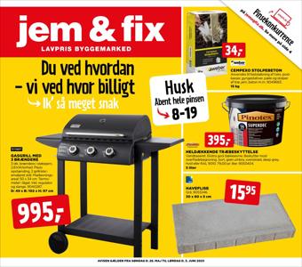 jem & fix katalog i Silkeborg | jem & fix Tilbudsavis | 27.5.2023 - 3.6.2023