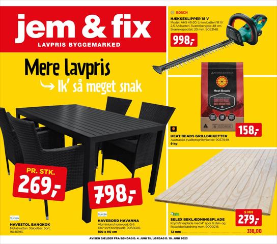 jem & fix katalog i Odense | jem & fix Tilbudsavis | 3.6.2023 - 10.6.2023