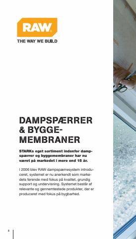 Stark katalog i Esbjerg | Dampspærrer og byggemembraner | 30.9.2022 - 31.10.2022