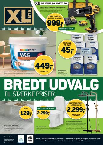 XL-BYG katalog i Svendborg | XL-BYG Tilbudsavis | 22.9.2022 - 29.9.2022