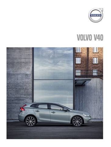 Volvo katalog | V40 | 30.4.2021 - 30.6.2022