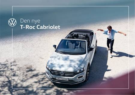 Tilbud fra Biler og motor i Esbjerg | Brochure T-Roc Cabriolet hos Volkswagen | 30.4.2021 - 1.10.2022