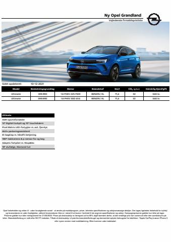 Opel katalog | Opel - Ny Grandland plug-in hybrid | 1.1.2022 - 30.6.2022