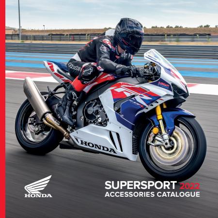 Honda katalog | Honda Supersport tilbehør 2022 | 7.4.2022 - 10.4.2023