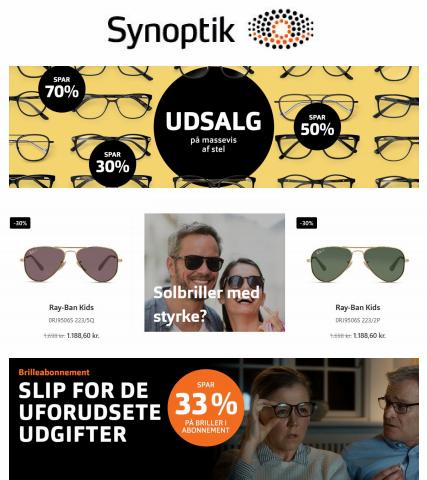 Synoptik katalog i Aalborg | Udsalg på solbriller - 50% | 20.6.2022 - 27.6.2022