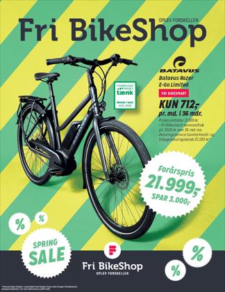 BikeShop Roskilde, Allehelgensgade 14 | Åbningstider og tilbud