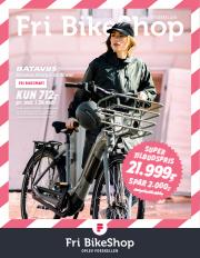 Tilbud fra Sport i Hobro | Fri BikeShop Tilbudsavis hos Fri BikeShop | 14.9.2023 - 27.9.2023
