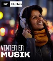 Tilbud fra Elektronik og hvidevarer | Vinter er Musik hos Hi-Fi Klubben | 16.1.2023 - 16.2.2023