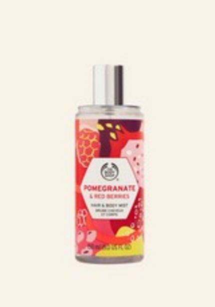 Pomegranate & Red Berries Hair & Body Mist på tilbud til 95 kr.