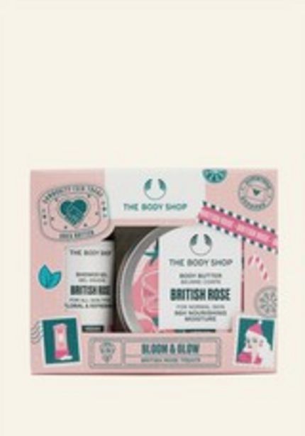 Bloom & Glow British Rose Treats på tilbud til 70 kr. hos The Body Shop