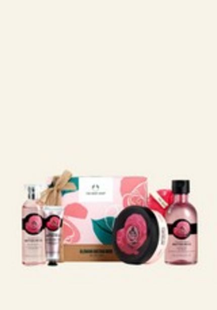 Glowing British Rose Big Gift Box på tilbud til 395 kr. hos The Body Shop