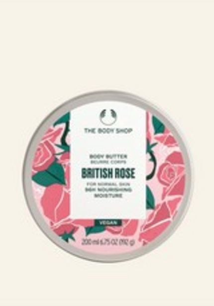 British Rose Body Butter på tilbud til 135 kr.