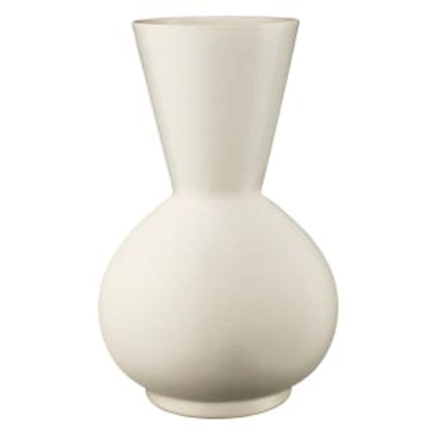 Sarah Oakman vase - Konus - H 50 cm - Creme på tilbud til 400 kr.