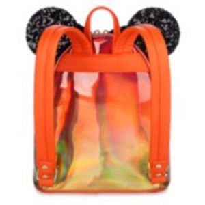 Loungefly Minnie Mouse Orange Backpack på tilbud til 85 kr. hos Disney