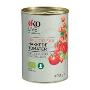 Hakkede tomater med urter på tilbud til 5 kr. hos ALDI