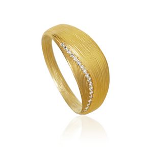 Dulong - Aura ring, lille - 18 kt. guld på tilbud til 14700 kr. hos Vibholm Guld & Sølv