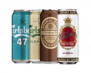 Tuborg/Carlsberg Stærk øl på tilbud til 245 kr. hos Dagrofa Food Service