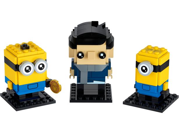 Gru, Stuart og Otto på tilbud til 200 kr. hos Lego
