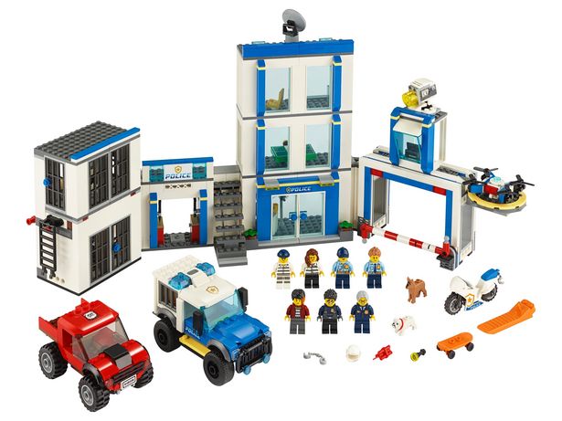 Politistation på tilbud til 899 kr. hos Lego