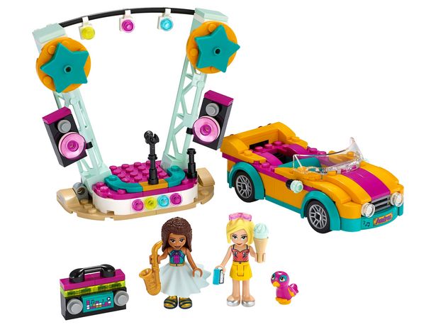 Andreas bil og scene på tilbud til 180 kr. hos Lego