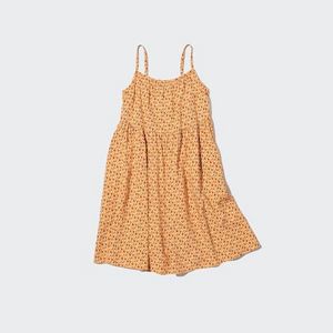 GIRLS Viscose Printed Camisole Dress på tilbud til 99 kr. hos Uniqlo
