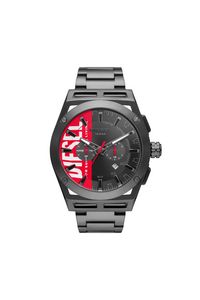Timeframe hronograph gunmetal-tone stainless steel watch på tilbud til 1606 kr. hos Diesel