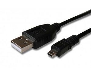 USB 2.0 til Mini-USB 4-pin til Kodak digitalkamera (1,8m) på tilbud til 29 kr. hos Elextra