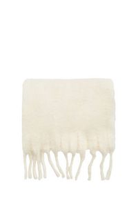 Basic, farvet halstørklæde med frynser på tilbud til 119 kr. hos Pull & Bear