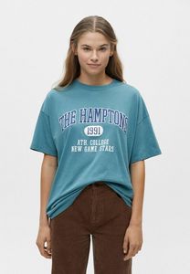 HAMPTONS  - T-shirts print - turquoise på tilbud til 89 kr. hos Zalando