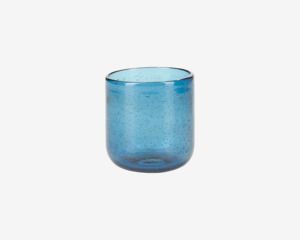 Vand Glas Blå på tilbud til 39,95 kr. hos Daells Bolighus