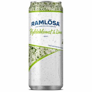 Ramlösa Hyldeblomst & Lime 24x0,33 l. på tilbud til 64,99 kr. hos Fleggaard