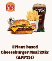 Tilbud fra Burger King | 1 Plant-based burger 29kr | 31.3.2023 - 6.4.2023