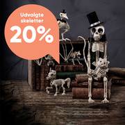 Tilbud fra Panduro Hobby | Få 20% rabat på udvalgte skeletter | 29.9.2022 - 9.11.2022